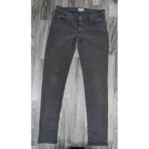 (3/$35) Fossil Womens Size 27 Super Skinny Vintage Grey Denim Jeans